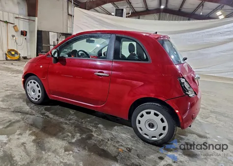 2012 Fiat 500 Pop z USA, uszkodzony, nr VIN 3C3CFFARXCT110657